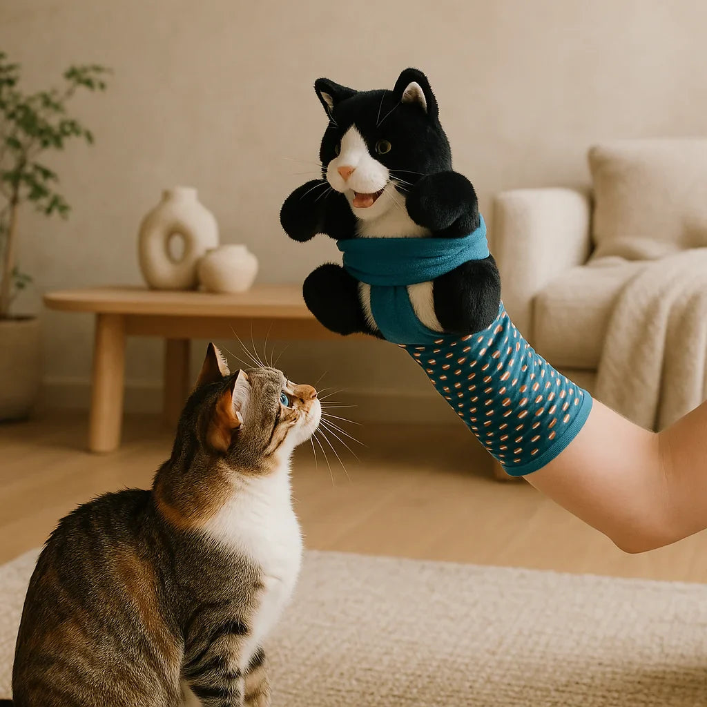 PawWrestler ™ - Speelhandschoen kat