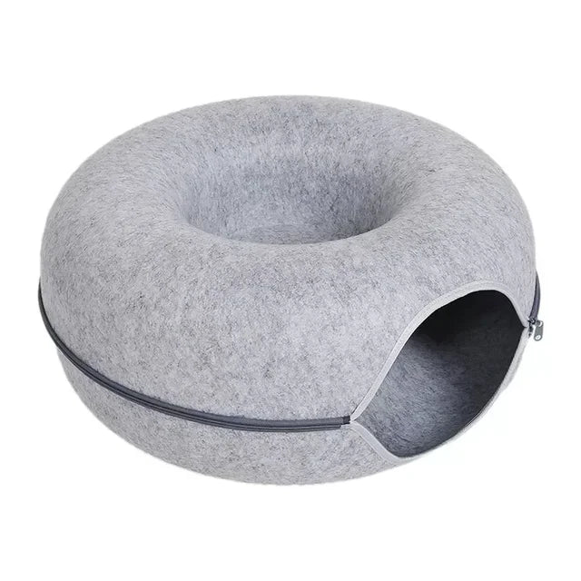Kattenmand Interactieve Tunnel En Rustplaats - Peekaboo Cat Cave