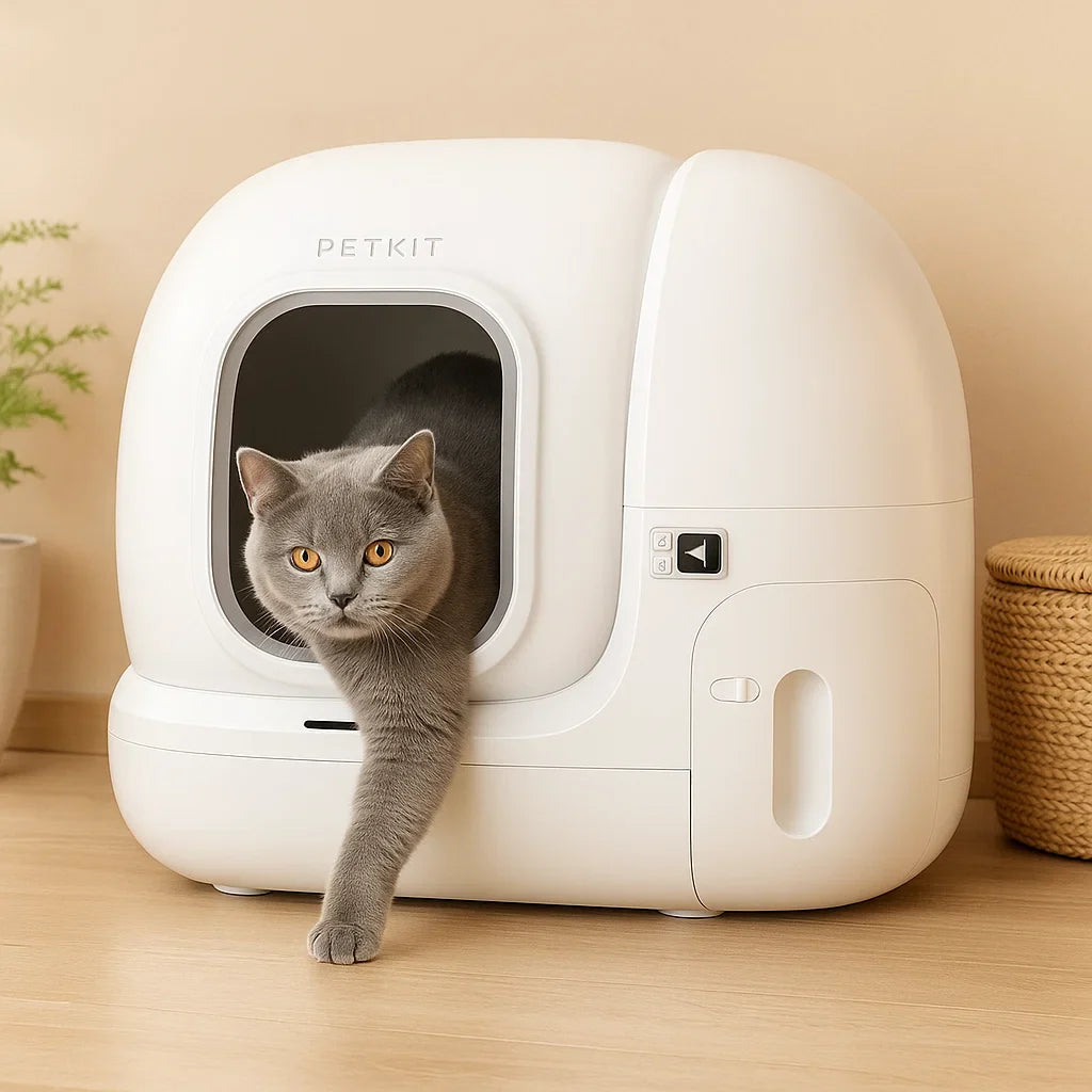 Automatische Kattenbak met Geurcontrole voor Meerdere Katten - Litter Robot - WhiskerVault