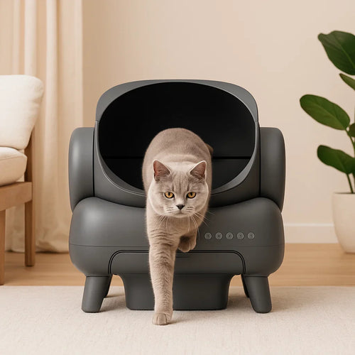 MeowMatic Litter Robot 4 – Automatische Kattenbak met Geurverwijdering en Appfunctie