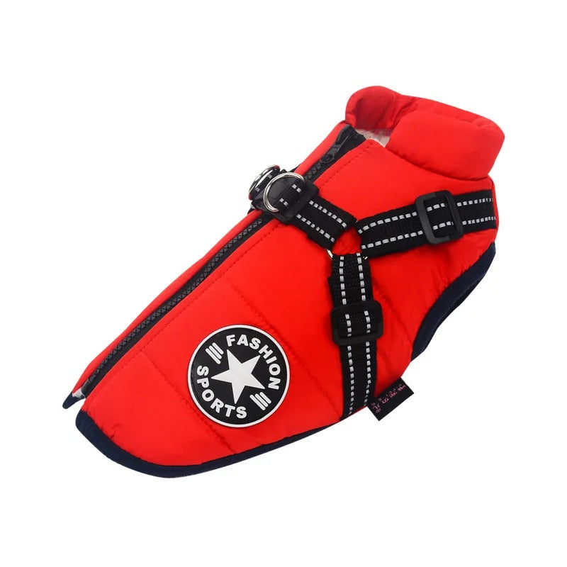 Hondenjas Waterdicht & Warm Regenjas Voor Winterwandelingen - PupGuard
